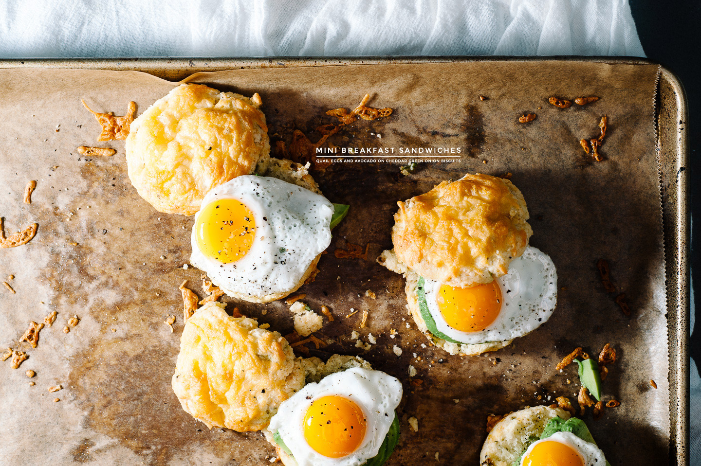 mini breakfast biscuits - www.iamafoodblog.com