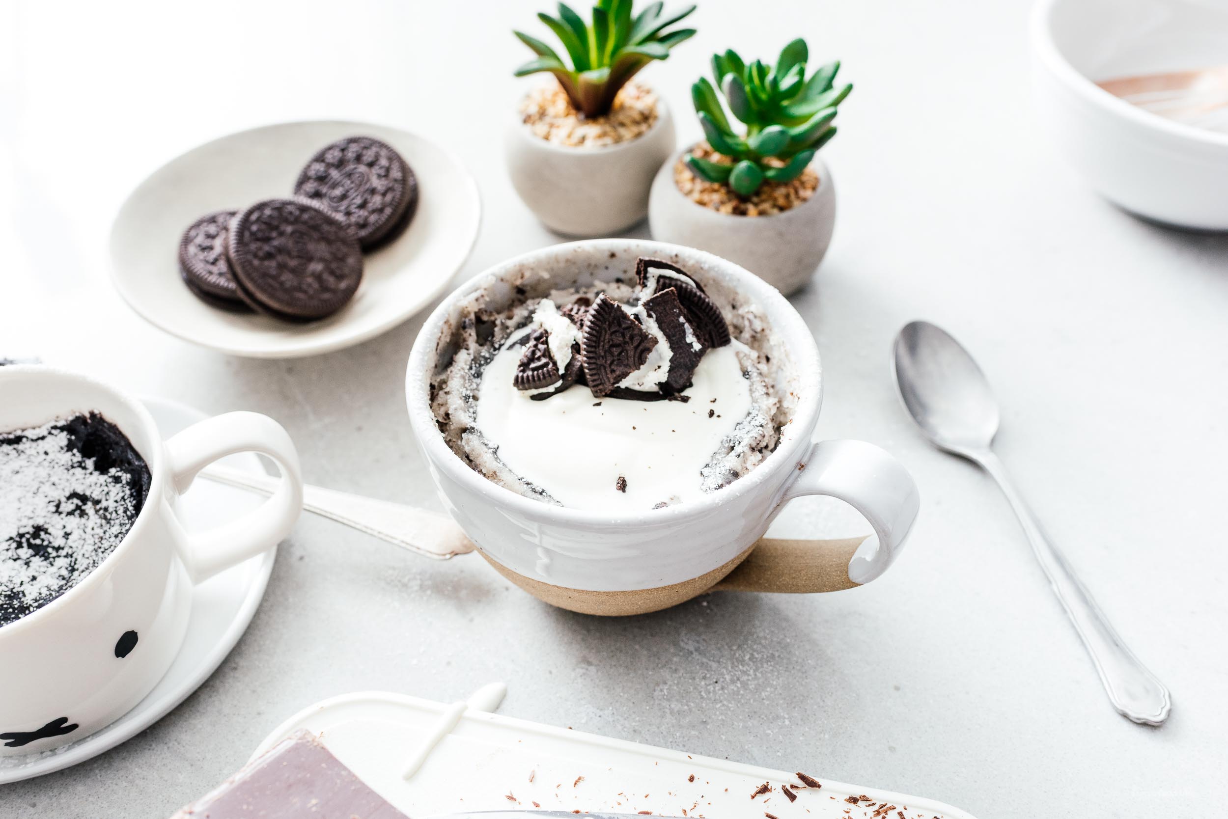 Oreo mug cake | www.iamafoodblog.com