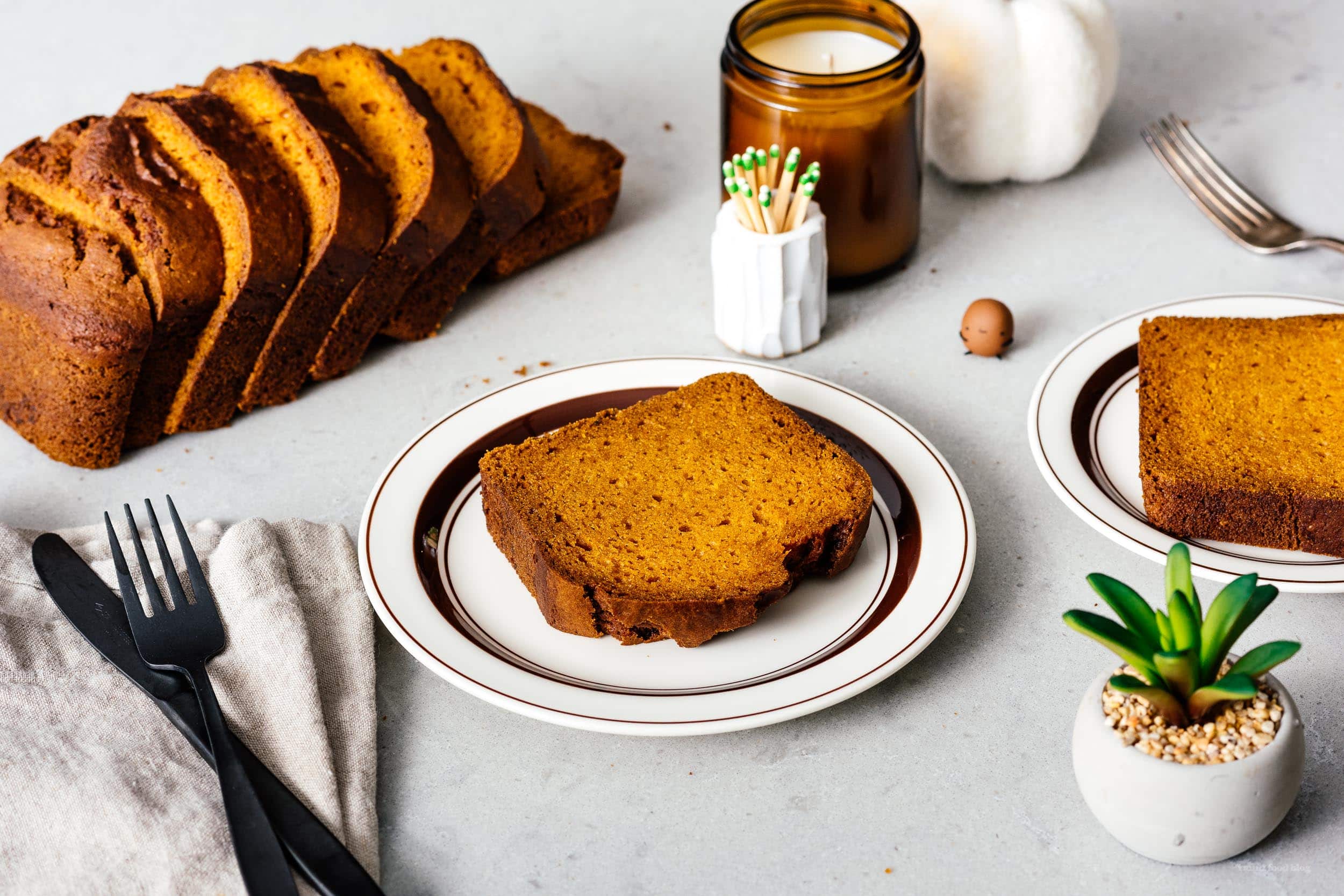 pumpkin bread recipe | www.iamafoodblog.com