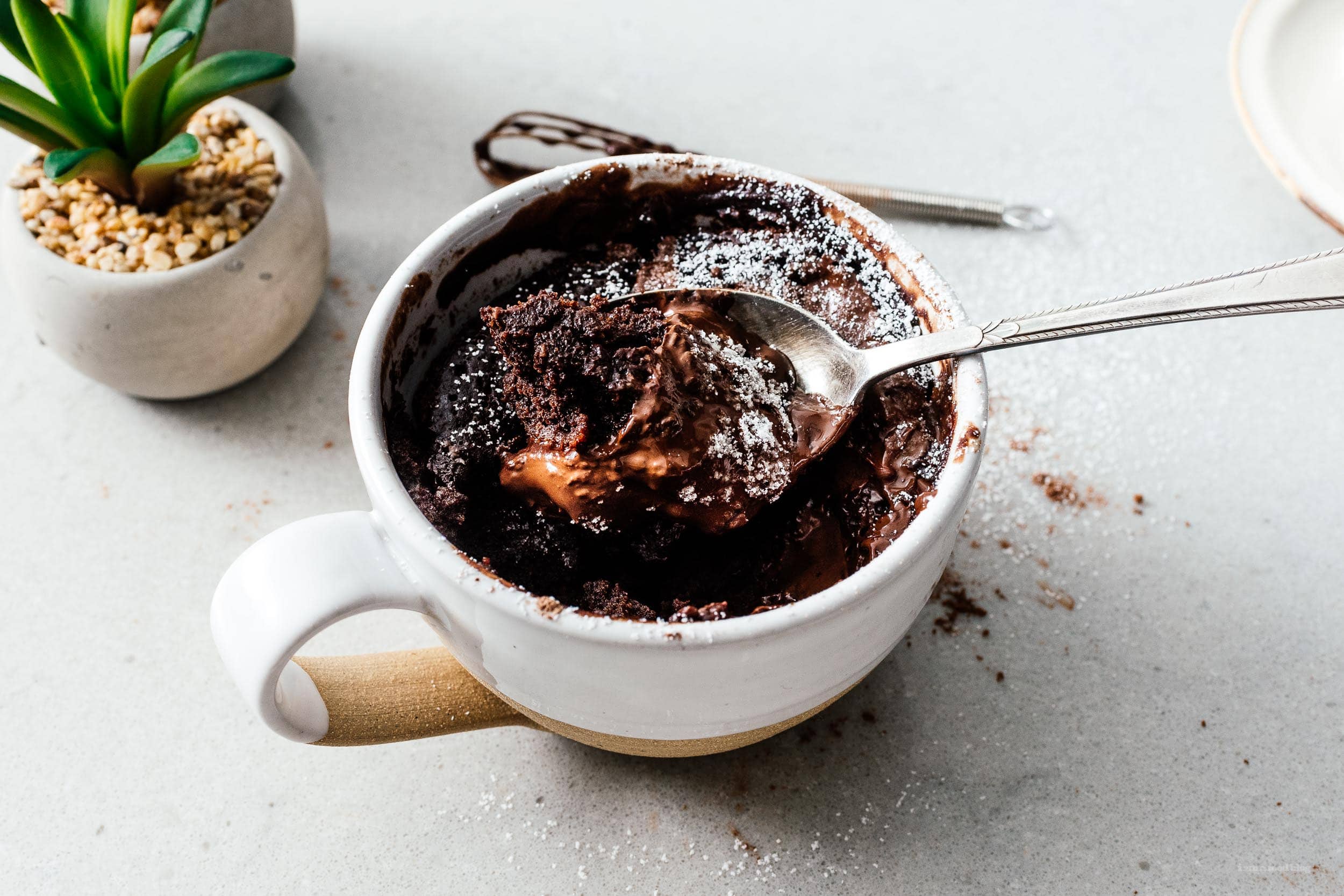 mug cake | www.iamafoodblog.com