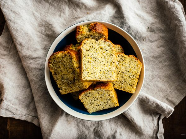 Small Batch Yogurt Lemon Poppyseed Loaf Recipe