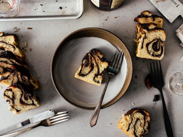 Small Batch Mini Chocolate Sourdough Babka Loaf